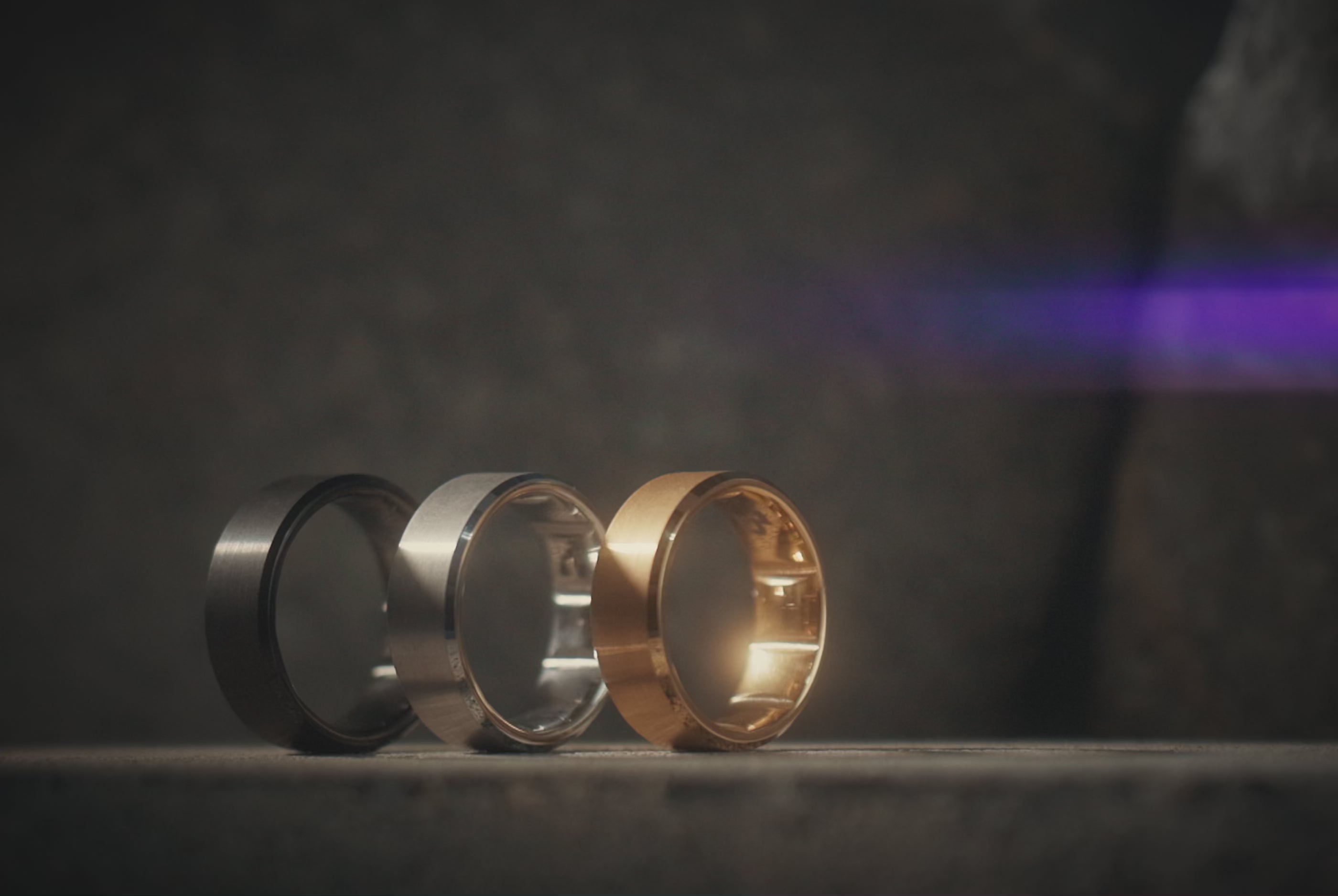 Groove Ring® Tungsten - 24k Gold
