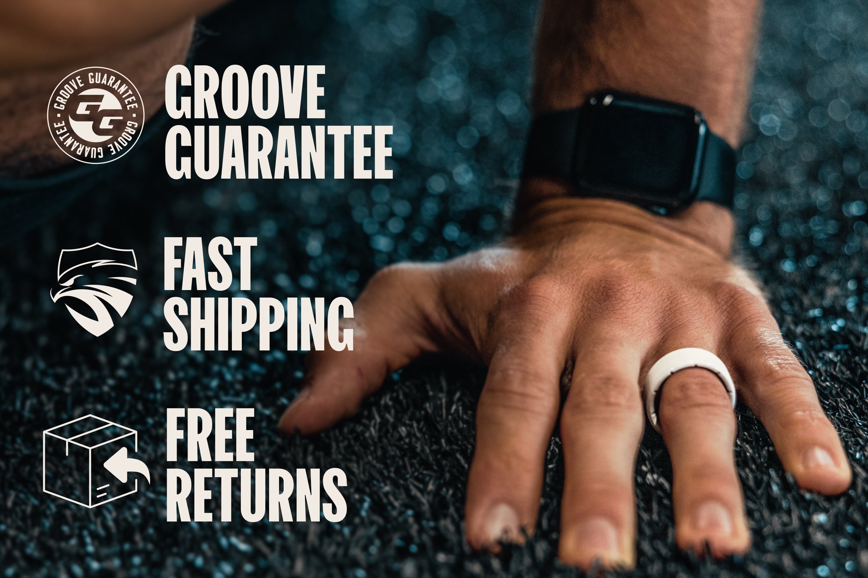 Zeus Edge Midnight Black Ring