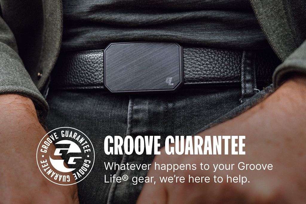 Groove Belt® Max Leather - Black