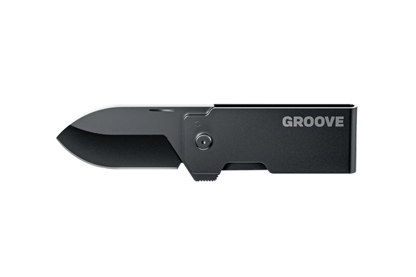 Groove® Money Clip Knife - Black