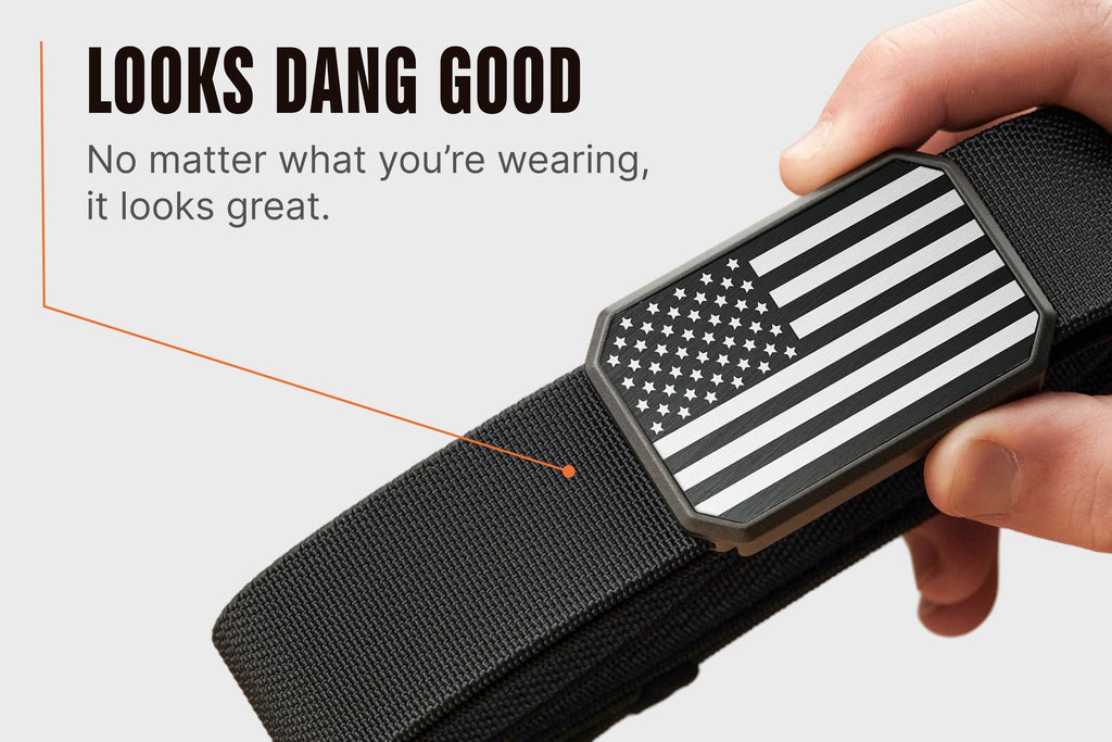 Groove Belt - Punisher Skull Black/Black