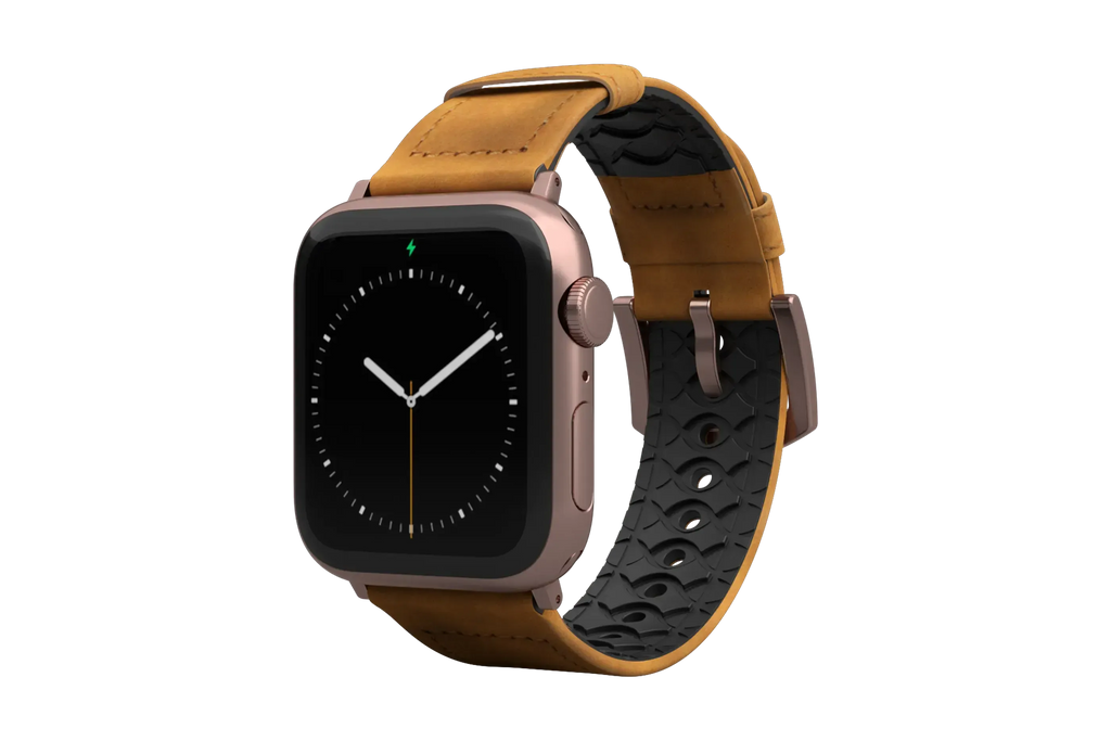 Vulcan Trek - Tan Apple Leather Watch Band
