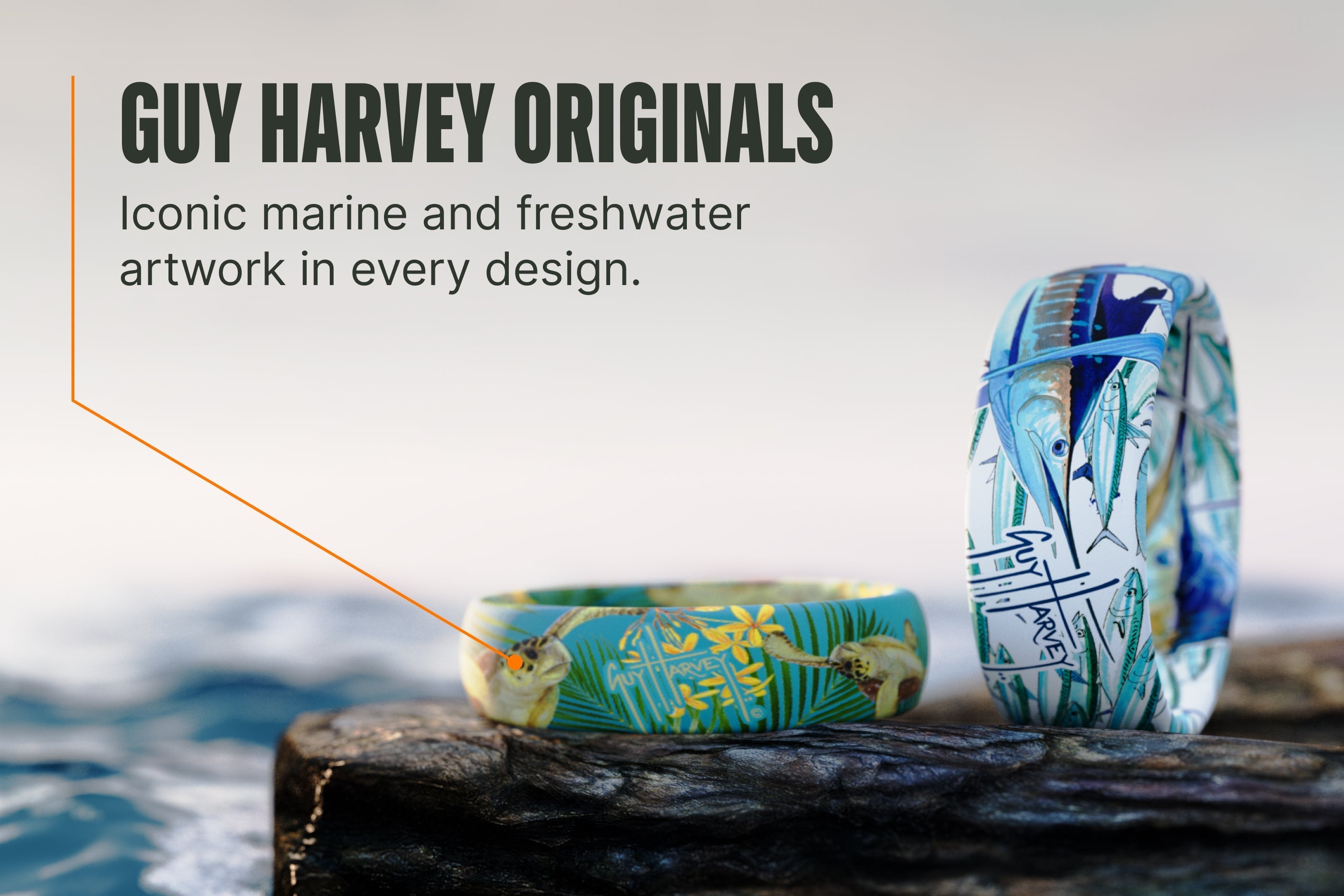 Guy Harvey Hammerhead Ring