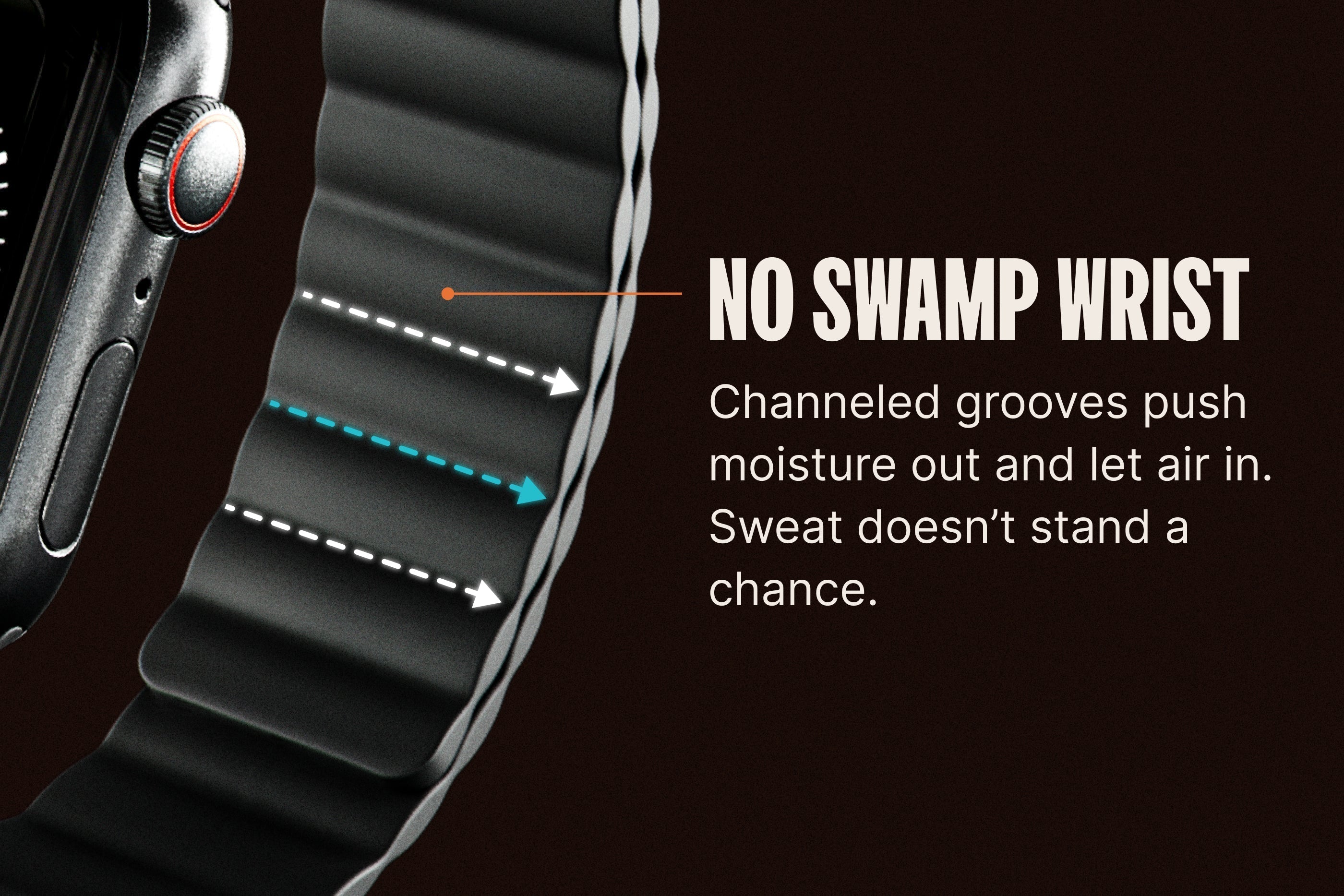 Apple Magnetic Watch Band - Black