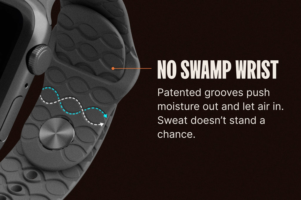 Apple Watch Band Solid Deep Stone Grey